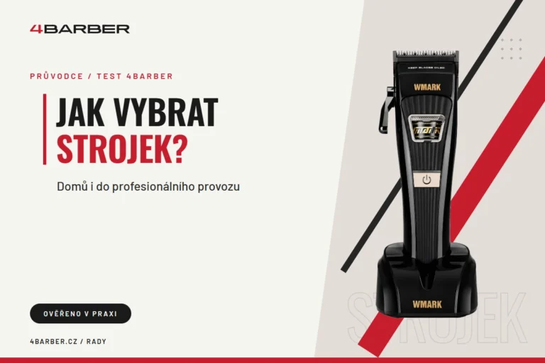 Jak vybrat střihací strojek na vlasy – průvodce 4barber