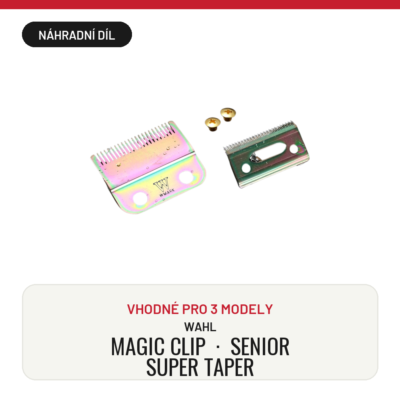 Čepel pro střihací strojky WMARK W-2 barevná URČENÁ pro WAHL MAGIC CLIP, SENIOR, SUPER TAPER