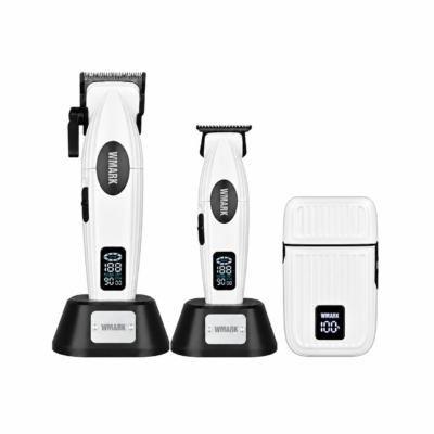 Sada střihací strojek + zastřihovač + shaver WMARK NG-8638S KIT