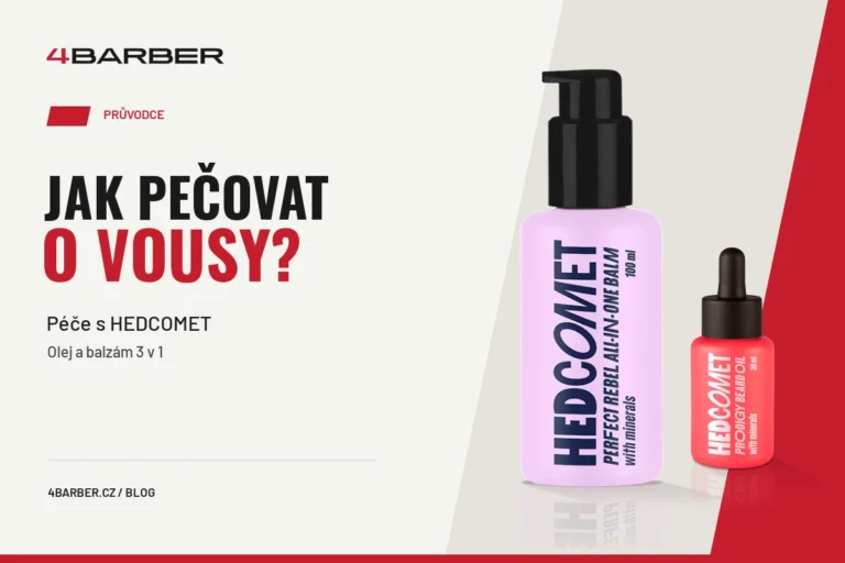 HEDCOMET Perfect Rebel a olej Prodigy — průvodce péčí o vousy.